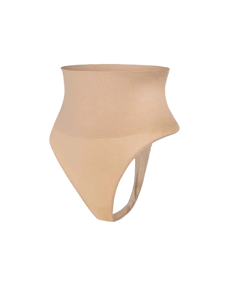 Seamless High-Waisted Shaper Thong Panty SheCurve