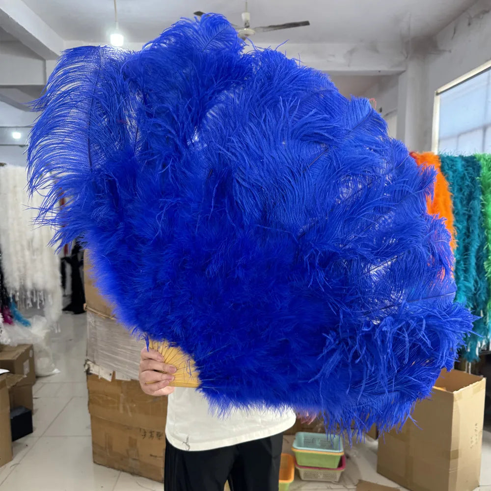130CM Ostrich Feather Fans