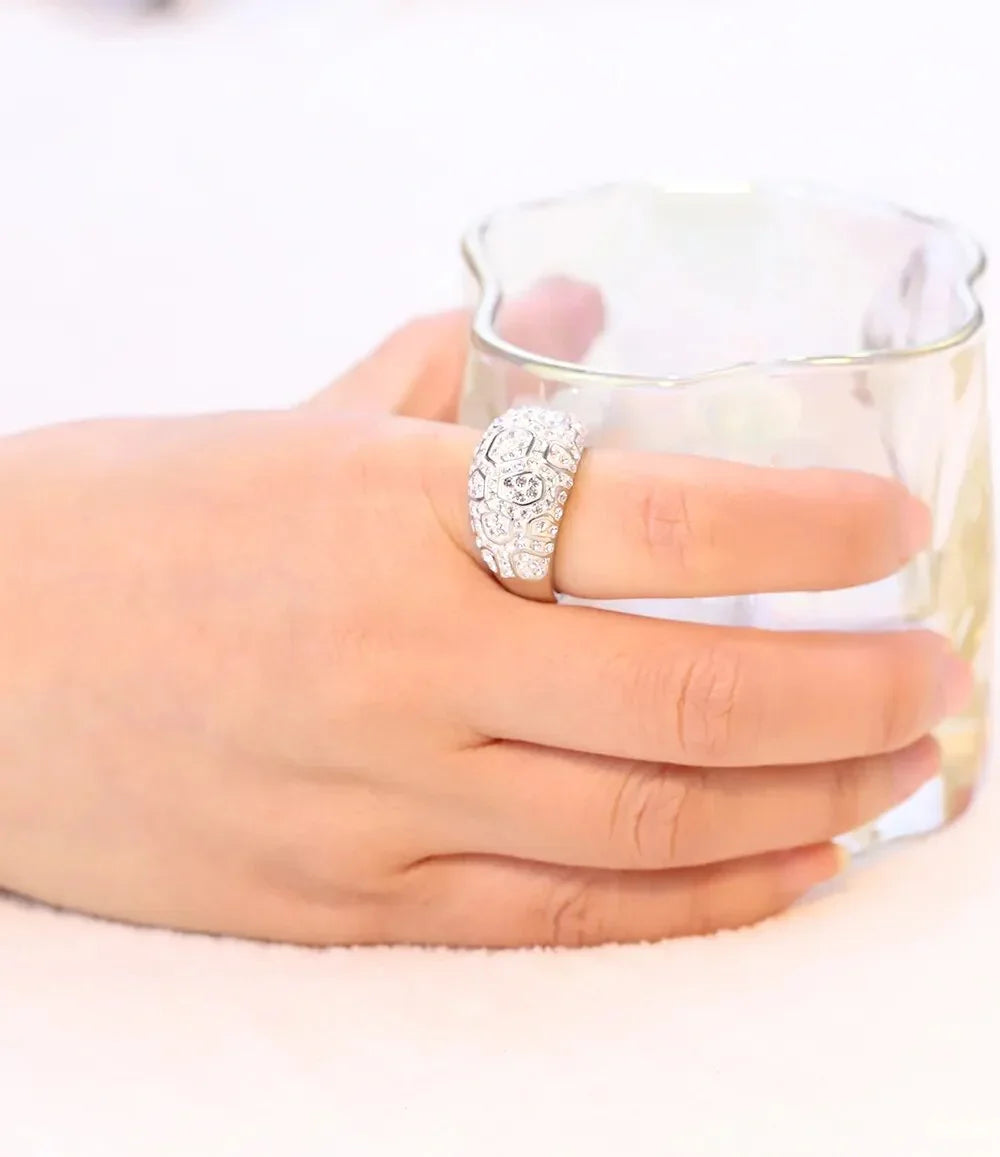 Fashion Crystal Ring LUXLIFE BRANDS