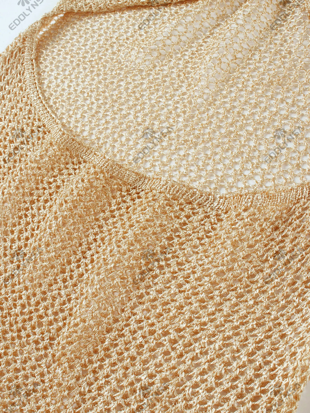 Sexy Knit Halter Neck Cut Out Beach Maxi Dress 2025 Summer Swimsuit Cover Up Women's Solid Colour Vacation Party Outfit K232 Luxlife Brands