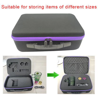 Hard Storage Box DIY Foam Travel Zipper Bag Carry Case For Outdoor Tool Accessories Personalization Shockproof Camera Bag