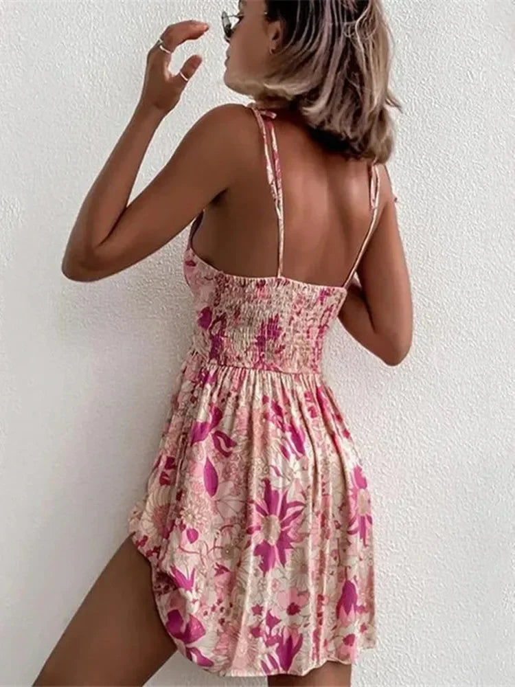Floral Boho Sun Dress