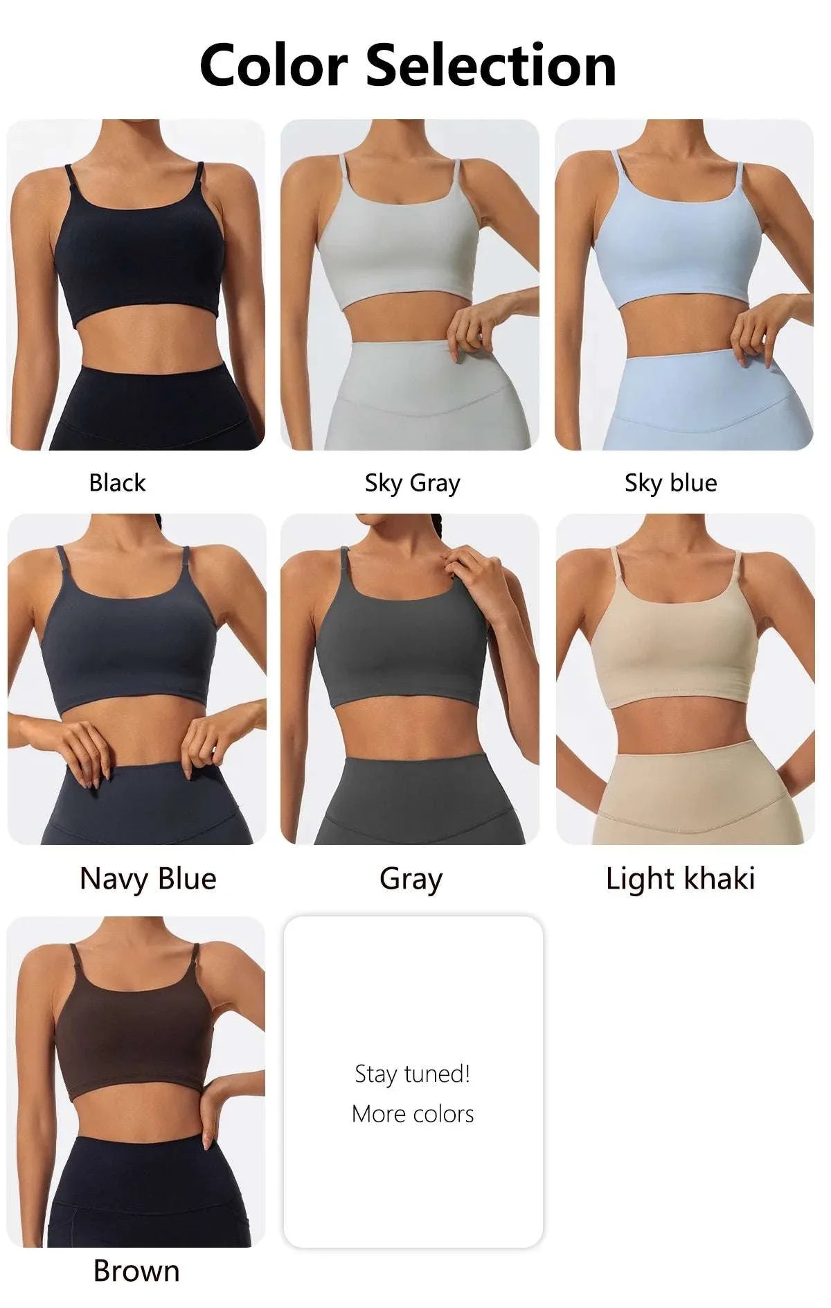 Hearuisavy Ultra-Soft Fabrics Sports Bra Gym Top Women Push Up Workout Quick-Dry Yoga Clothes Sportswear Fitness Underwear Women