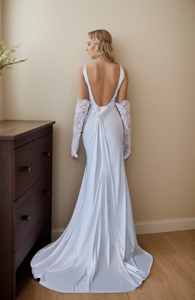 Royal Satin Formal Gown SelenaHuanStudio