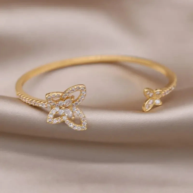 LUX 14K Designer Adjustable Bracelet