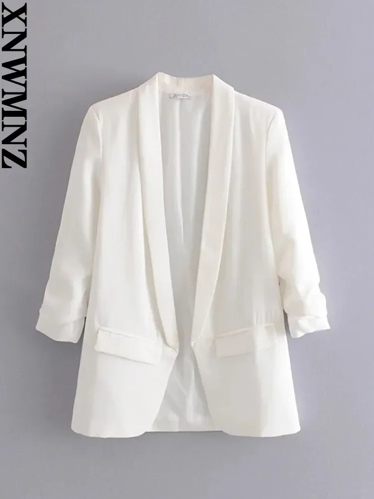 Monday Mid Length Blazer LUXLIFE BRANDS