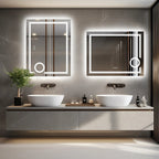 LED Makeup Mirror Wall Mounted LUXLIFE BRANDS
