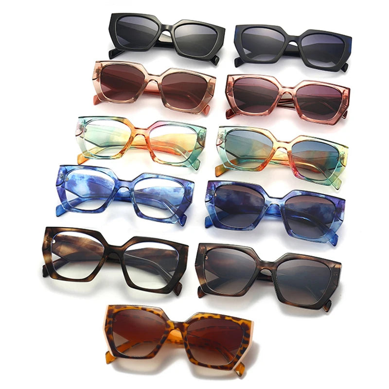 luxury designer brand Women Sunglasses 2022 Summer New Leopard Sun Glasses Men Vintage Shades Fashion Eyewear Gafas De Sol LUXLIFE BRANDS