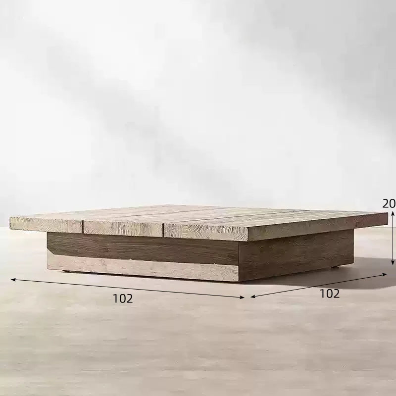 Outdoor Sofa, Creative Garden Courtyard Teak Furniture, Waterproof and Sun-proof, Outdoor Open-air Sofa Set