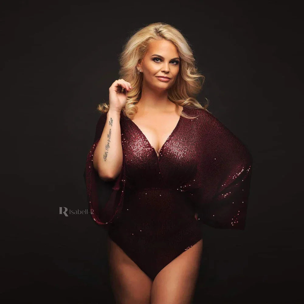 Maternity Photoshoot Bodysuit Luxlife Brands