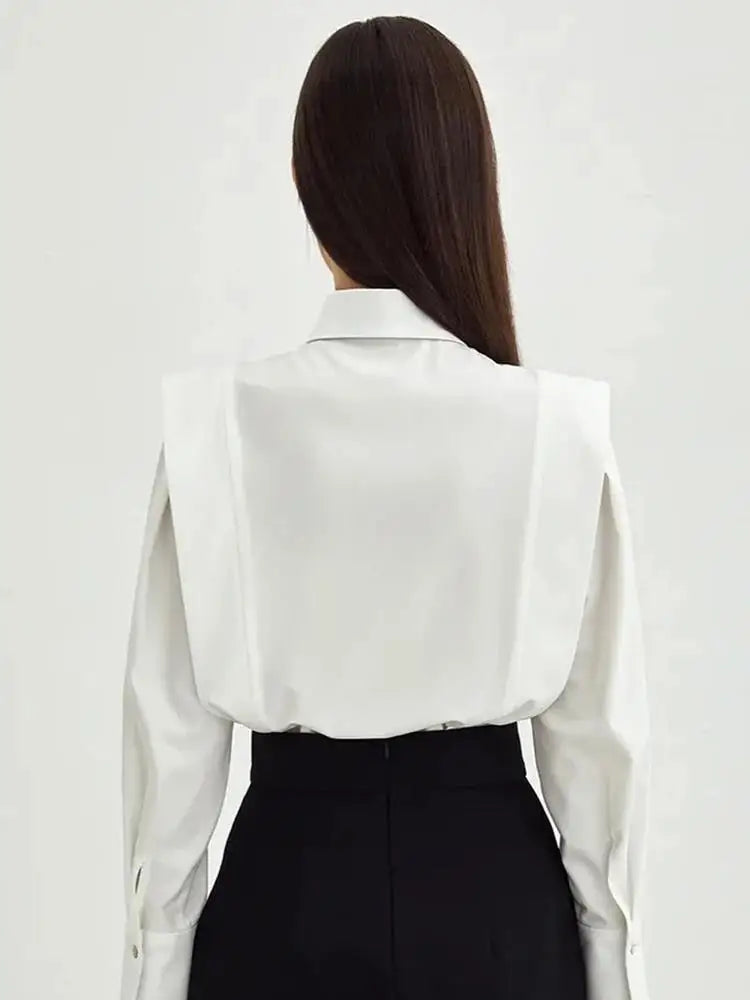 Autumn White Blouse