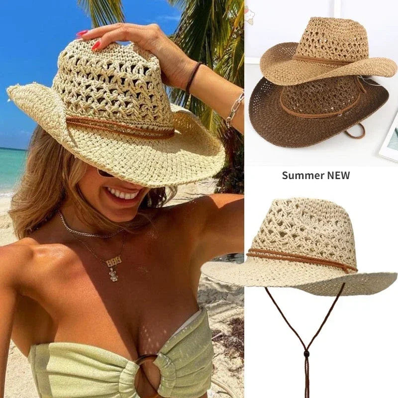 Vintage Straw Hat Luxlife Brands