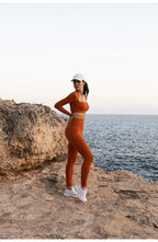Black Square Neck Tight High Elastic Skinny Yoga Sports Long Sleeves Fashion Compression Pants Fitness Leggings Workout Tights Luxlife Brands