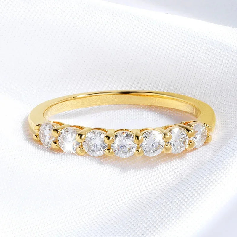 Love 0.7CT 3mm Moissanite Ring S925 Silver Luxlife Brands