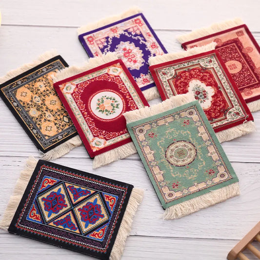 LUXHOME Persian Tassel Coasters