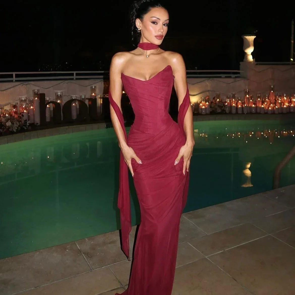 Elegant Holiday Outfit 2 Pcs Luxlife Brands