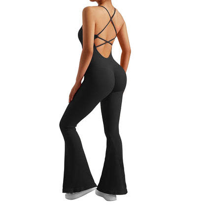 Barbie Wide Leg Fitness Jumpsuit