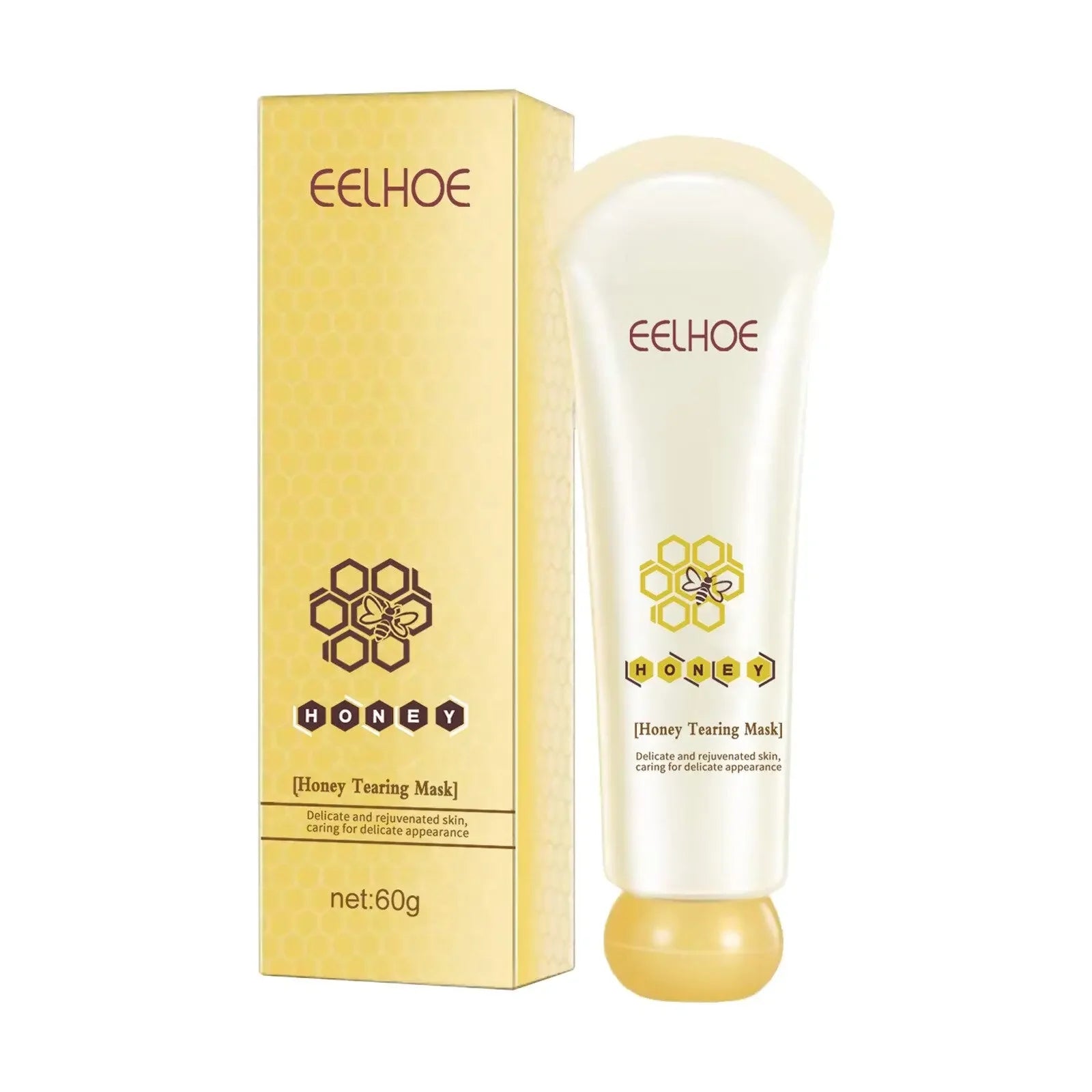 new Honey tearing mask Peel Mask oil control Blackhead Remover Peel Off Dead Skin Clean Pores Shrink Facial care face Skincare