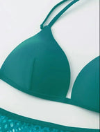 Nadanbao Sexy Mesh Solid Bikini Set Swimsuits for Woman Backless Travel Party Swimwear Female Summer Beach Fashion Bikini Luxlife Brands