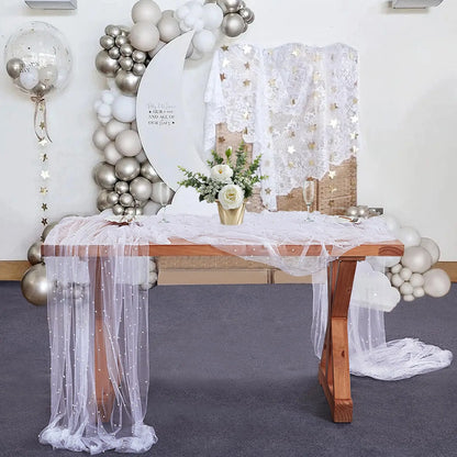 Bridal Decor Tulle Table Runner