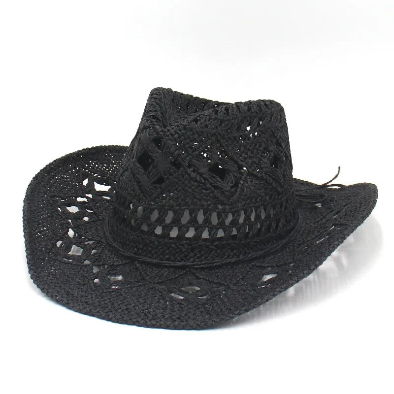 Handmade Vintage Curled Wide Brim Sun Hat Luxlife Brands