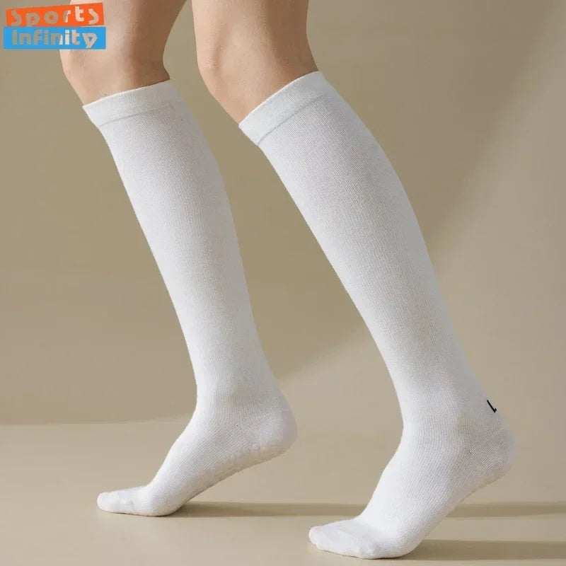 Pilates Cotton Compression Socks Anti Slip