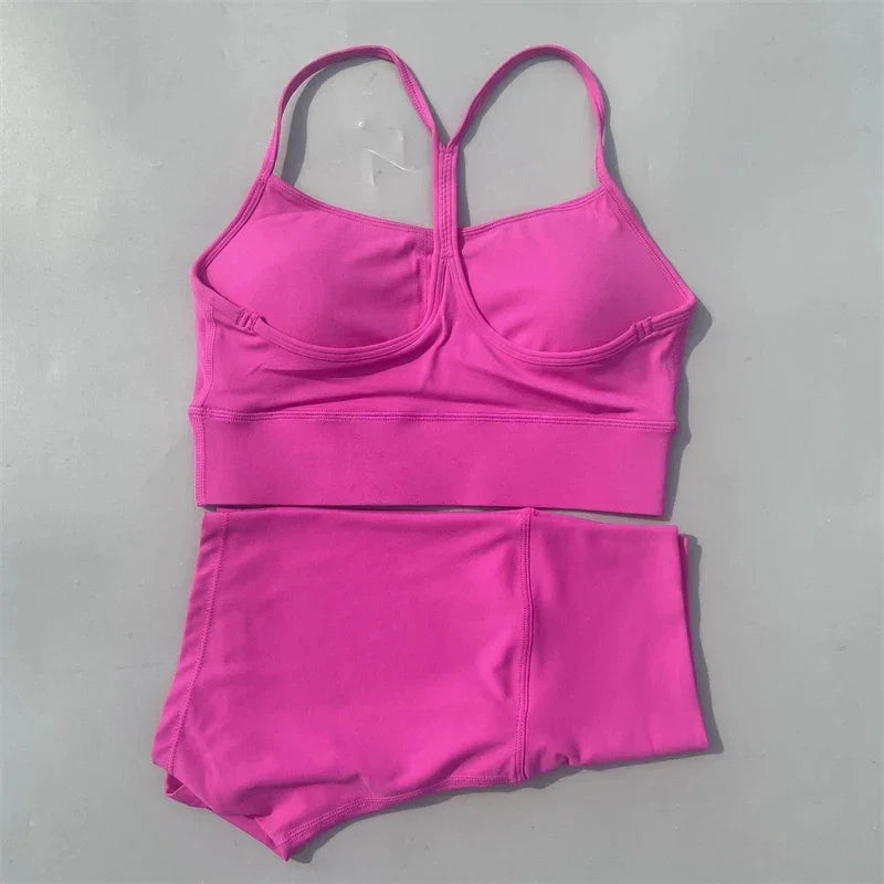 Lightweight Quick Dry Training Bra & Shorts Set