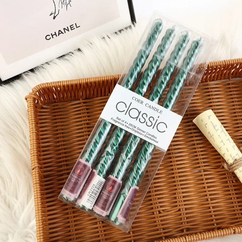 European Style Long Stick Candles LUXLIFE BRANDS