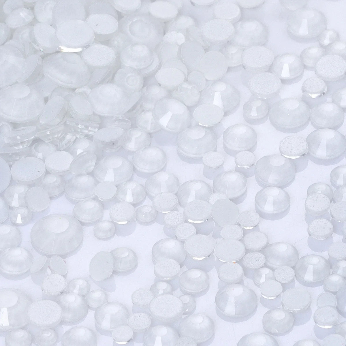 1440PC Mix Size SS6-SS20 Mocha Neon Glass FlatBack Non-Hotfix Rhinestones