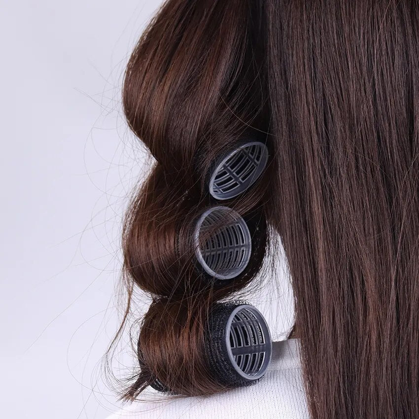 Hair Rollers Self Grip Hook Hair Curlers Heatless Hair Roller Salon Hair Dressing Curlers Sticky Hair Styling Tools LUXLIFE BRANDS