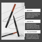 2color Four Claw Eyebrow Pencil Embellishing Eyebrow Shape Delicate Easy To Use Non-smudging Natural Shaping Eyebrow Pencil Luxlife Brands