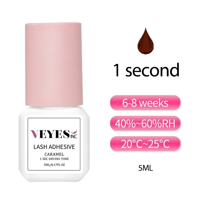 Veyes Inc Eyelash Extensions Glue 5 Days Free Shipping from US Veyelash 7 Weeks Retention Volume Lash Adhesive Makeup Tools Luxlife Brands