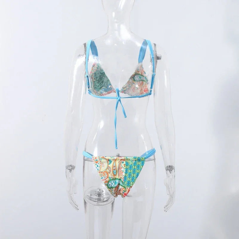 Mykonos Bikini & Skirt Set