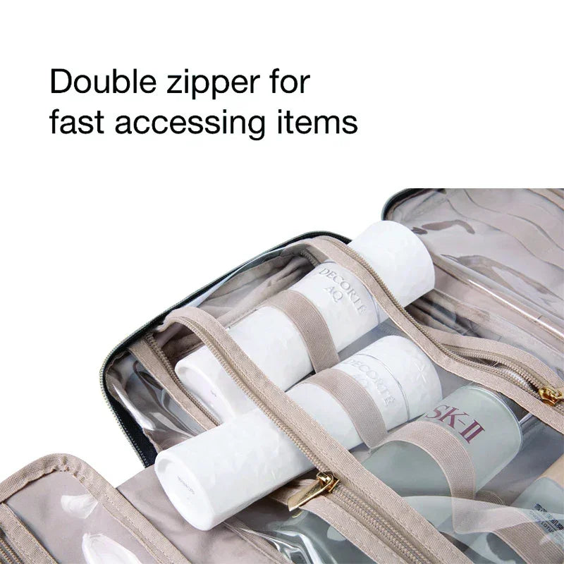 Amazing Hanging Travel Organizer for Full Sized Items LUXLIFE BRANDS