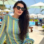 The Vacation Crush Flare Sleeve Maxi Dress Luxlife Brands