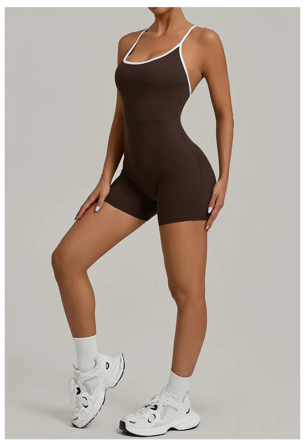 Workout Jumpsuit Sports Overalls Women Rompers Gym Clothing Running Bodysuits Fitness Suits Gym Tracksuit Sportswear Yoga Set