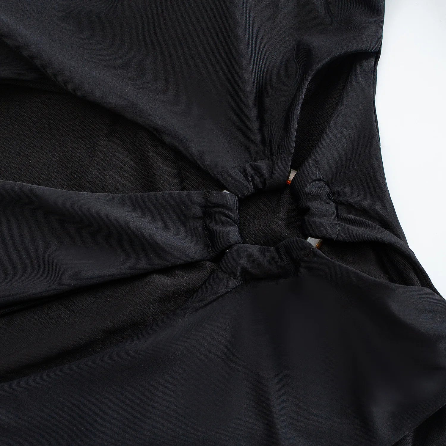 Sexy One piece Solid Color Women Bikini Set with Hollow Suspender Bikini Fashion Backless Swimsuit Low Waisted Bikini Set