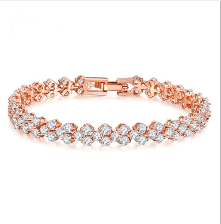 Crystal Swarovski Tennis Bracelet LUXLIFE BRANDS