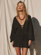 Bali Knit Beach Mini Dress Luxlife Brands
