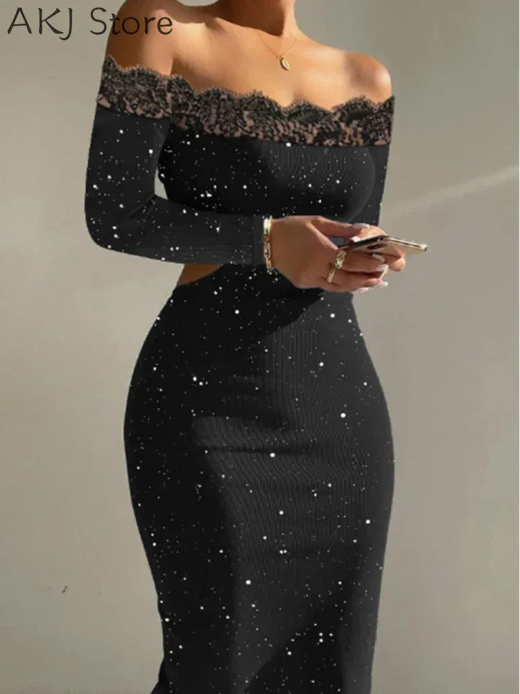Women Sexy Bodycon Party Dress