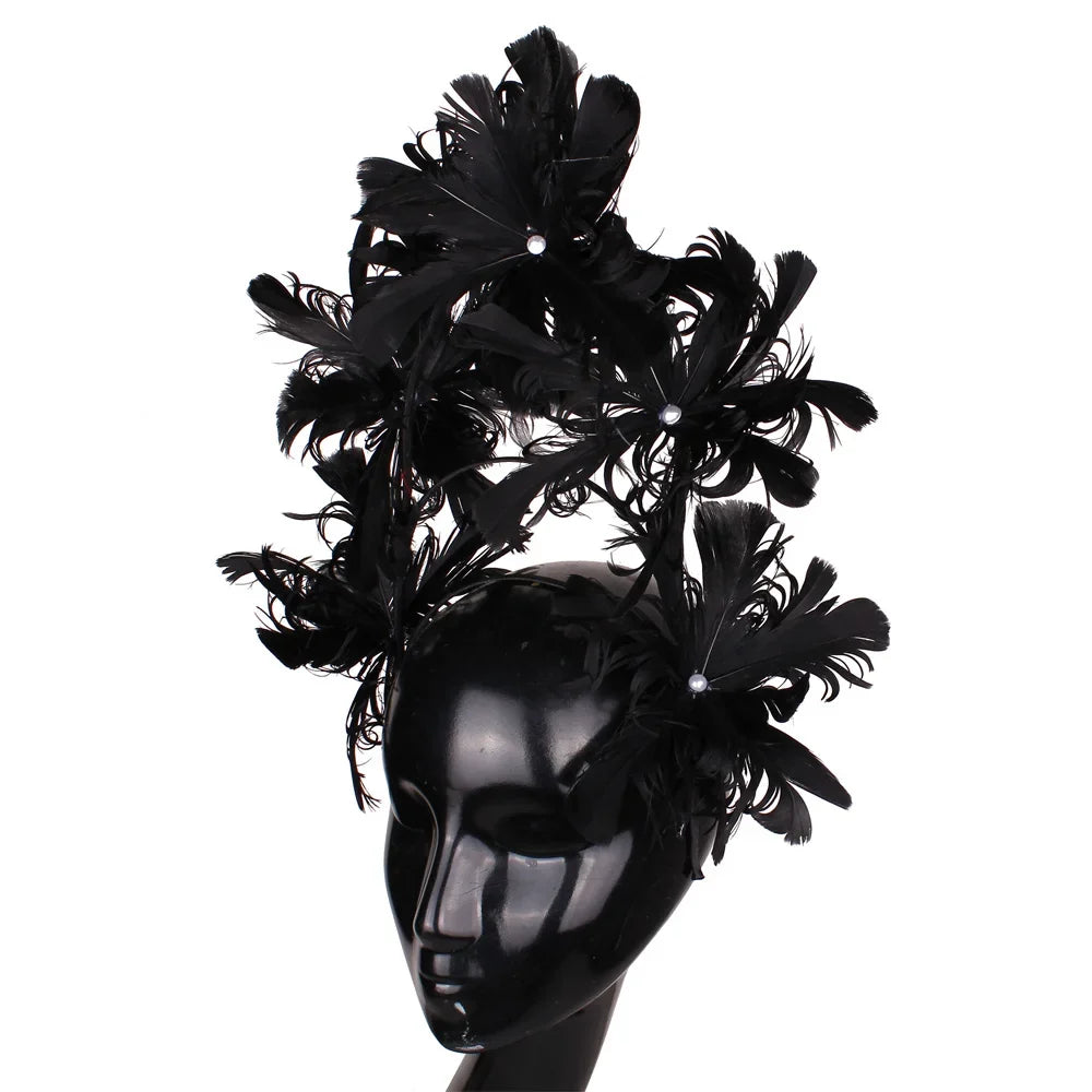 Feather Flower Headdress