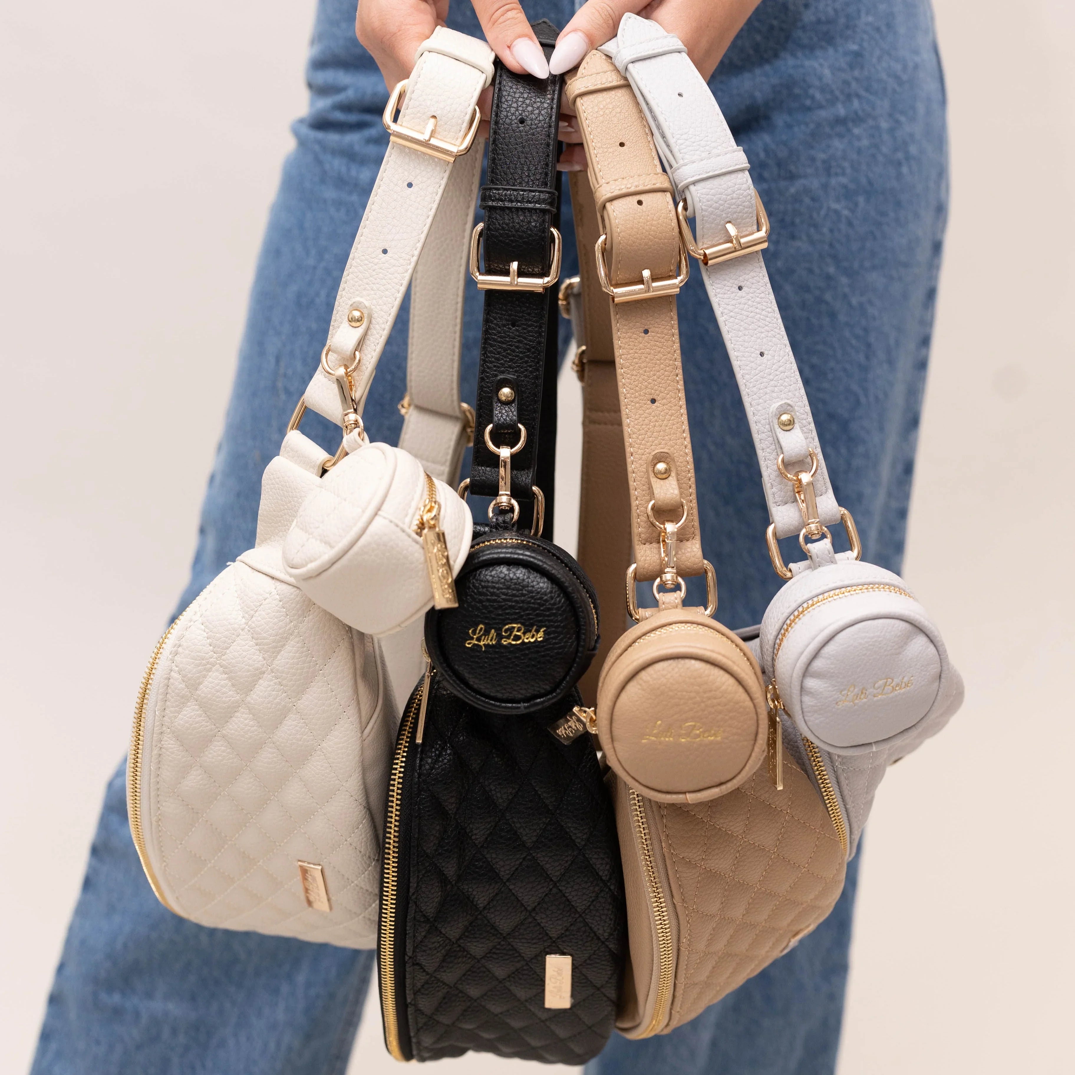 Crossbody Sling Bag | Pearl White