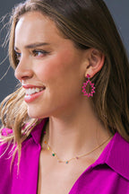 CHARLOTTE FLORAL DROP EARRINGS Flying Tomato