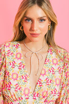 SPRING ROSE PEARL NECKLACE Flying Tomato