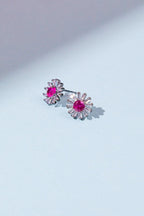 VINTAGE SUNFLOWER EARRINGS Flying Tomato