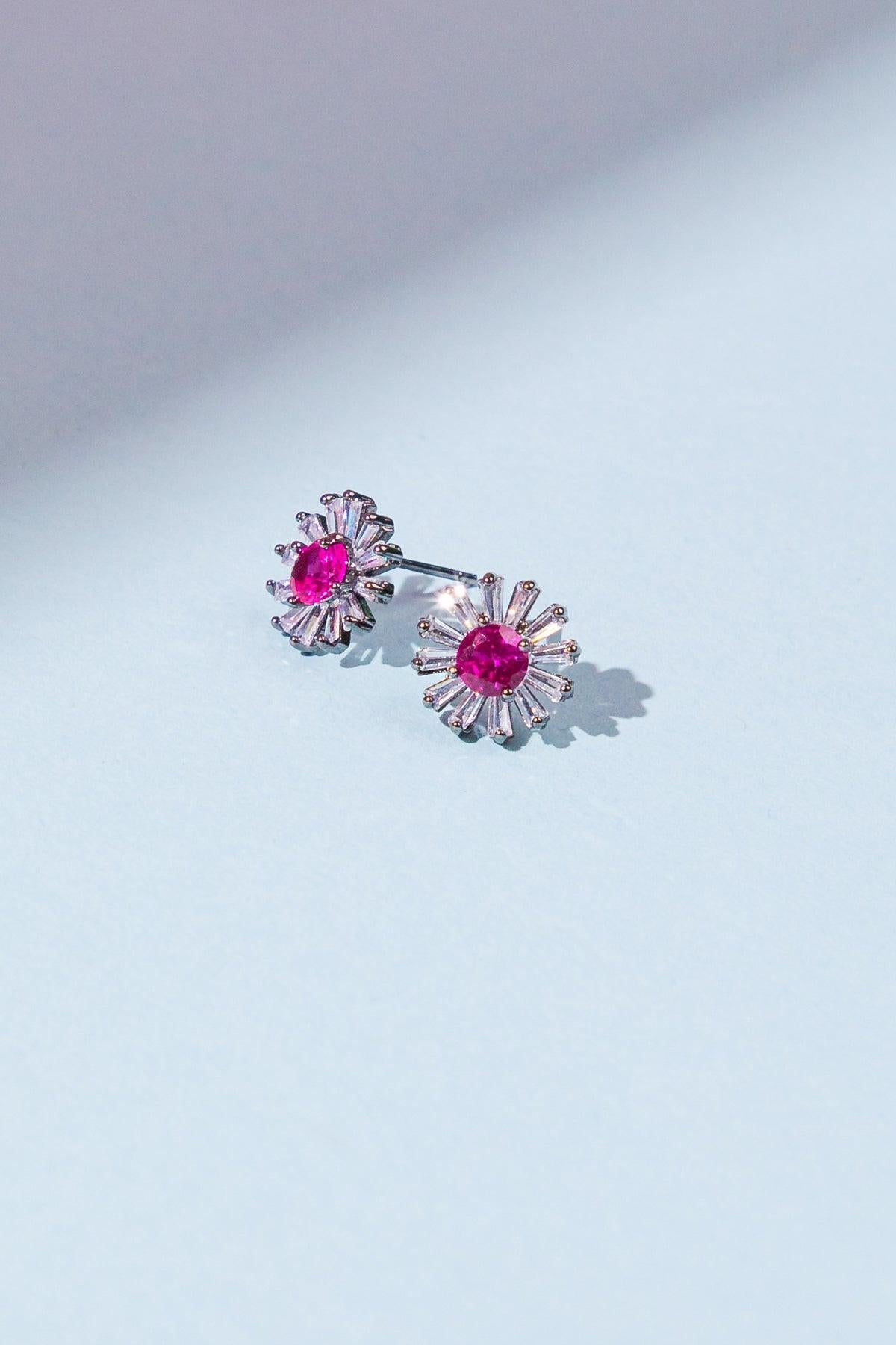 VINTAGE SUNFLOWER EARRINGS Flying Tomato