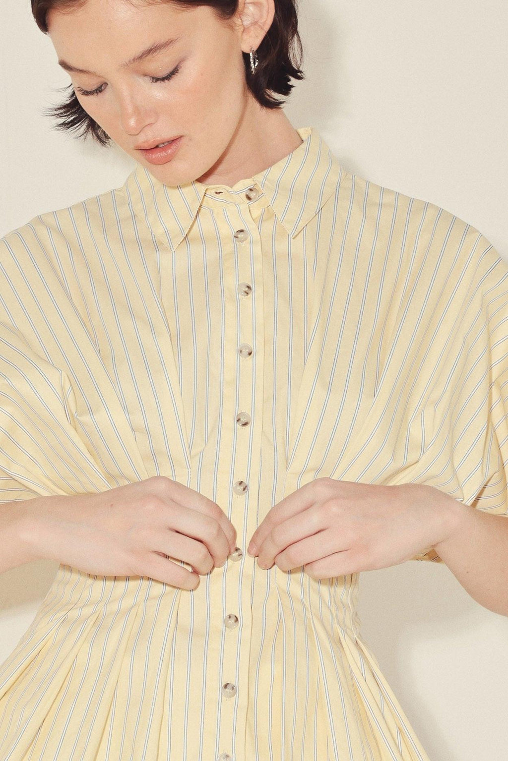 BUTTER MODE ACTIVATED WOVEN TOP Flying Tomato