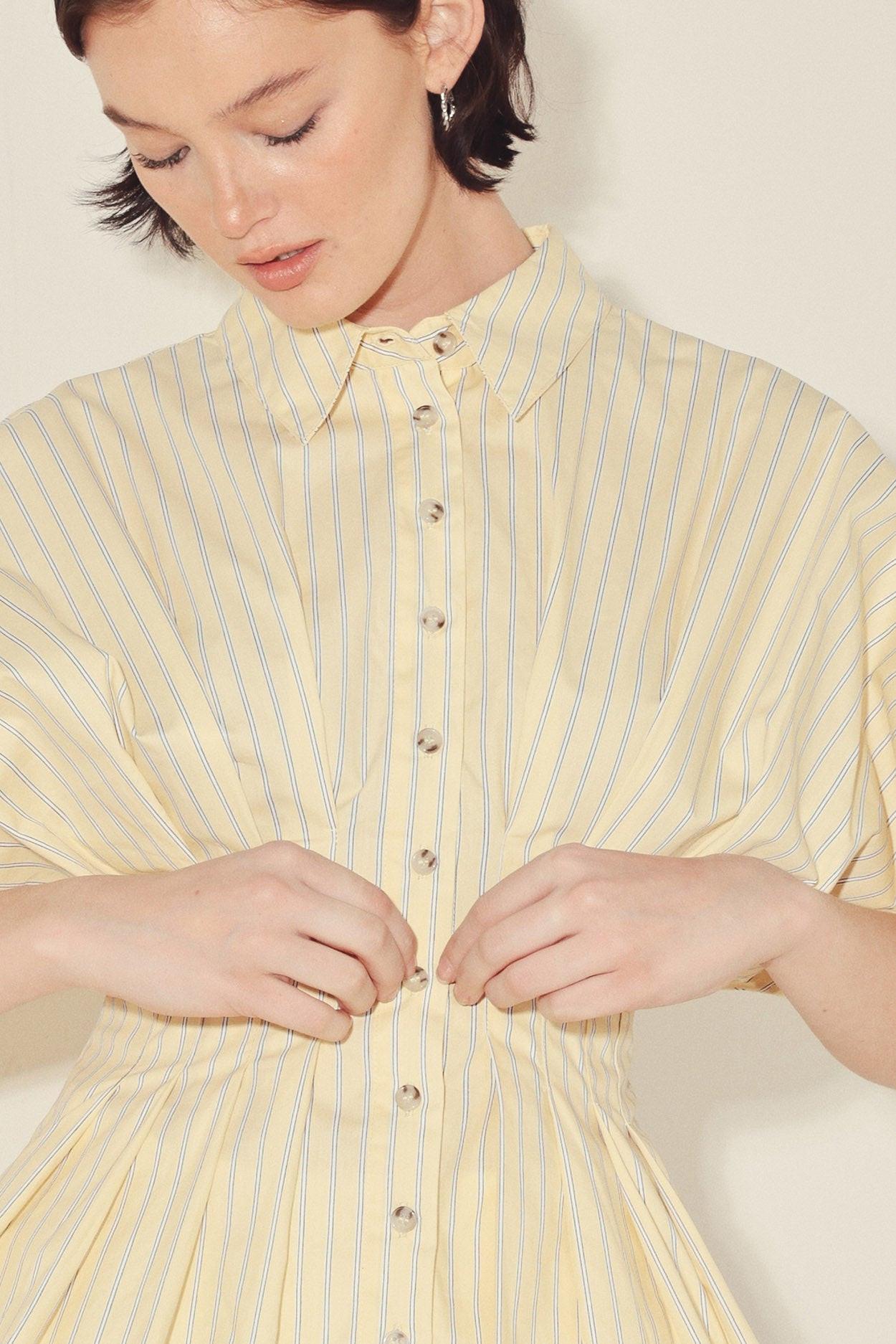 BUTTER MODE ACTIVATED WOVEN TOP Flying Tomato
