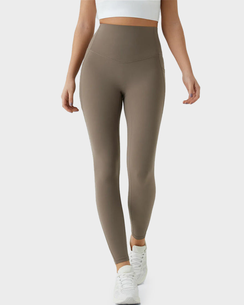 Tummy Control Butt-Lifting Training Leggings with Pockets SheCurve
