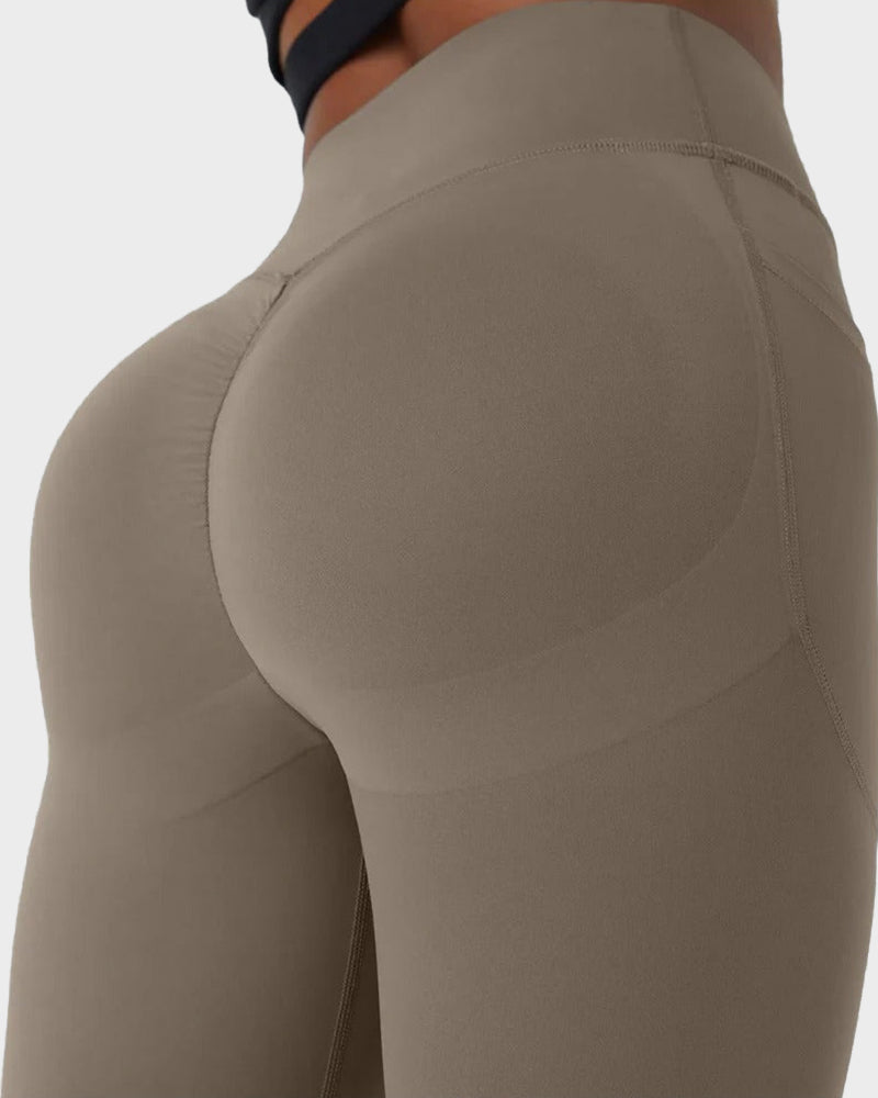 Tummy Control Butt-Lifting Training Leggings with Pockets SheCurve